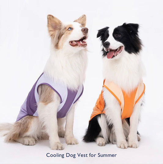 Cooling  Cross-Back Dog Vest for Summer – For Medium & Large Breeds