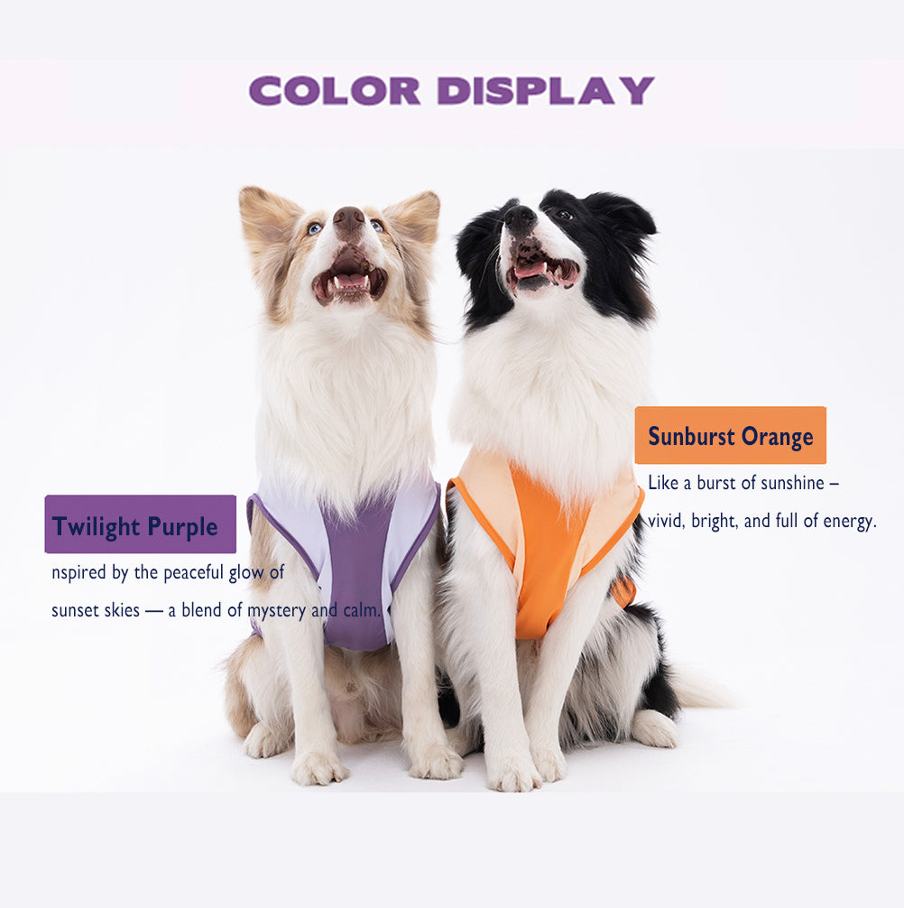 Cooling  Cross-Back Dog Vest for Summer – For Medium & Large Breeds