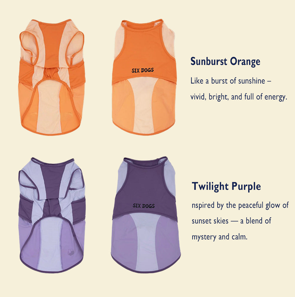 Cooling  Cross-Back Dog Vest for Summer – For Medium & Large Breeds