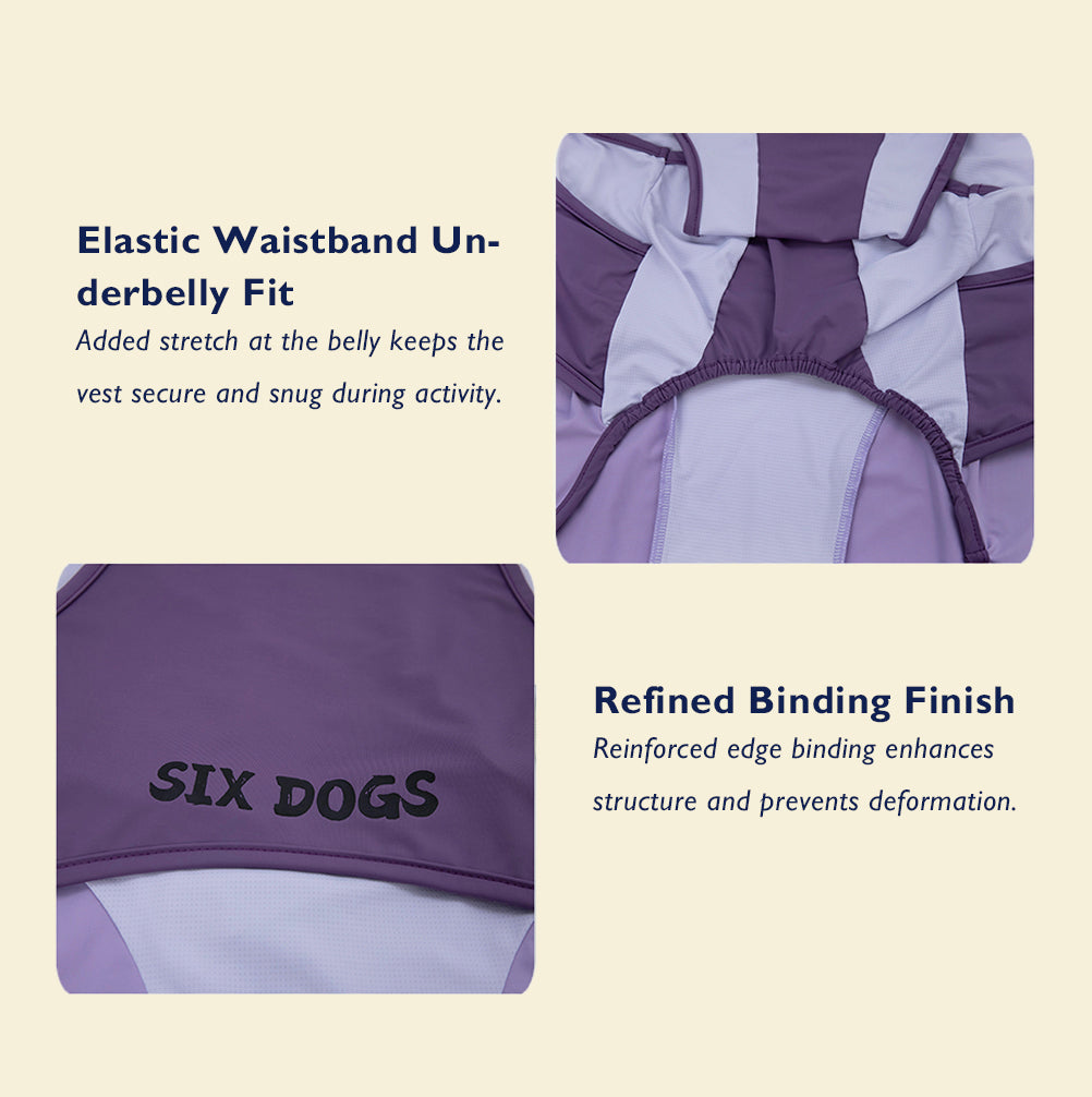 Cooling  Cross-Back Dog Vest for Summer – For Medium & Large Breeds