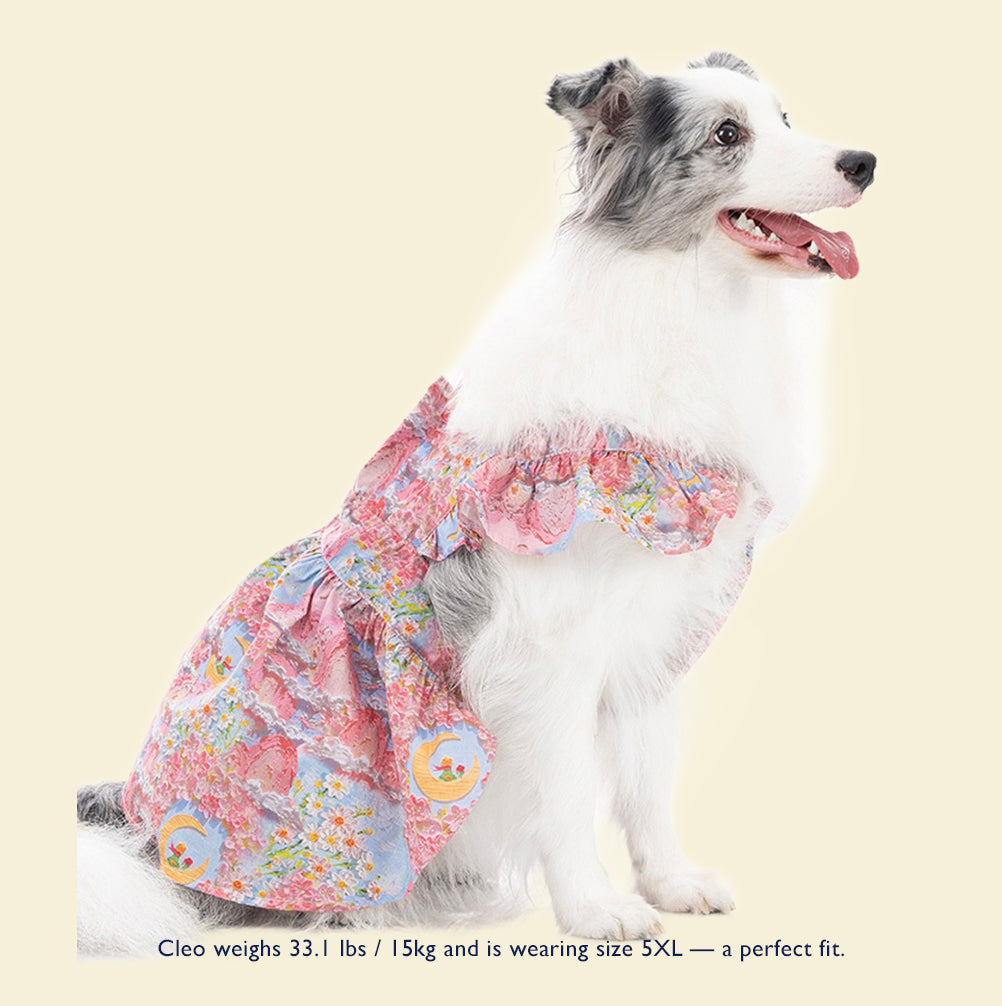 Bloom Dog  Skirt  – Balloon Skirt Inspired by Monet | Cute Dog Clothes
